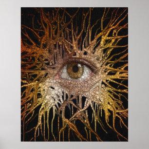 Eye Abstract Art Poster