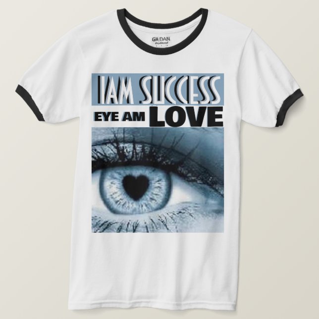 EYE AM LOVE T-Shirt (Design Front)