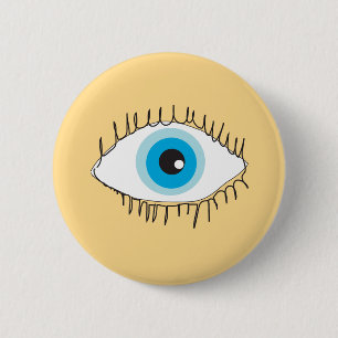 Eye badge looking at you eyes sight