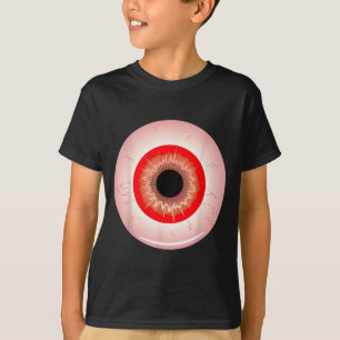 Eye-ball Lazy Halloween Costume Soky Y Funny  T-Shirt