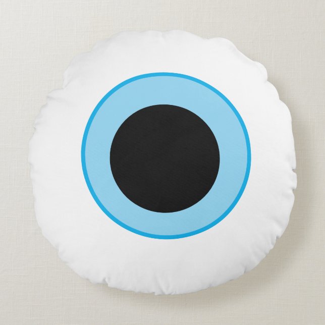 eye ball round cushion (Front)