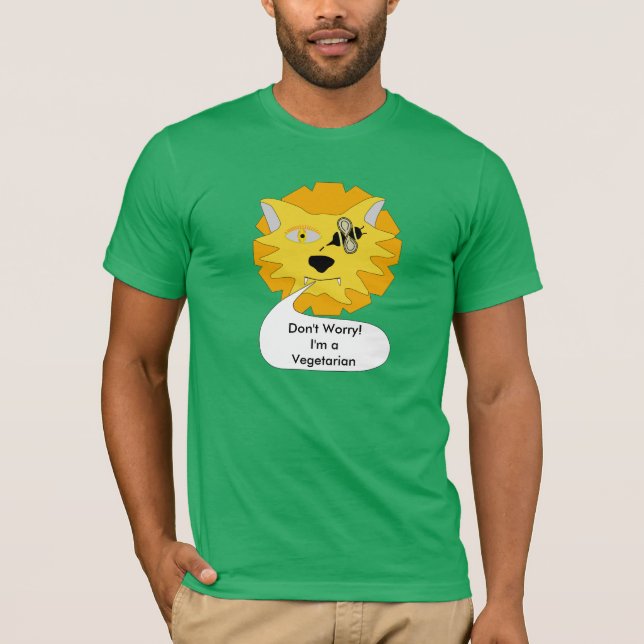 Eye Bee Lion Personalised T-Shirt (Front)