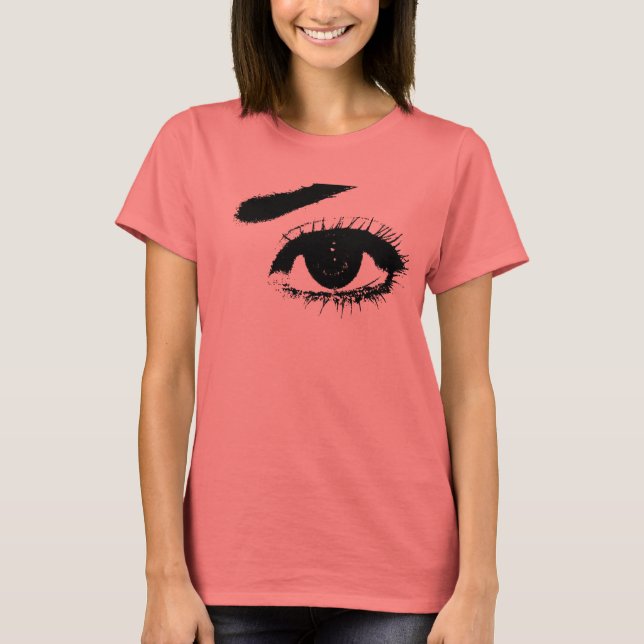 Eye (black & white) T-Shirt (Front)