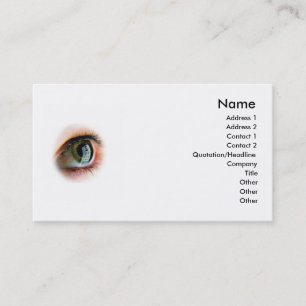 Eye Business Card