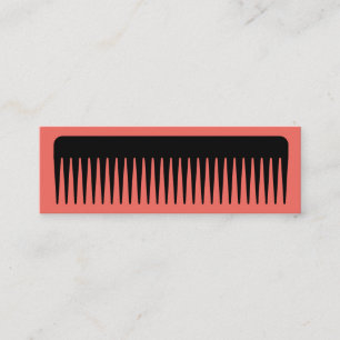 Eye Catching Comb Mini Business Card