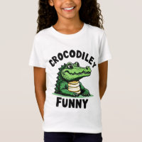 Eye-Catching Crocodile T-Shirt – Funny crocodile