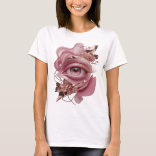 Eye-Catching Gold ABSTRACT ART Abstract Design T-Shirt
