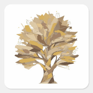 Eye-Catching Grey TREE OF LIFE Label Design