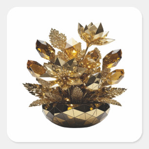 Eye-Catching Silver Craft Sticker