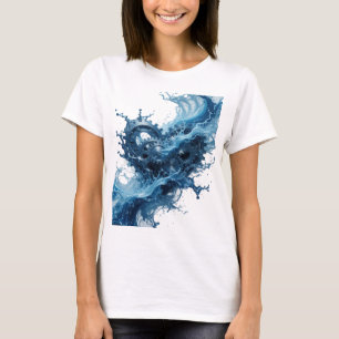 Eye-Catching Silver WATER POWERED GEAR SYSTEM T-Shirt