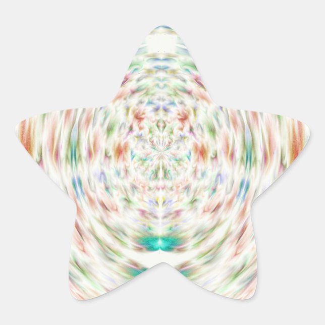 eye catching  star sticker (Front)
