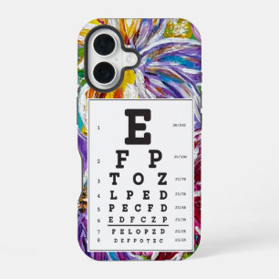 Eye Chart for iPhone Optical 16 Case