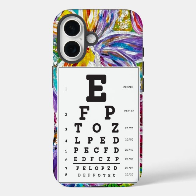 Eye Chart for iPhone Optical Case-Mate iPhone Case (Back)