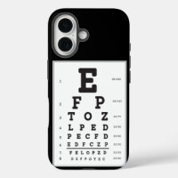 Eye Chart iPhone case