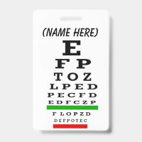 Eye Chart   Magnet