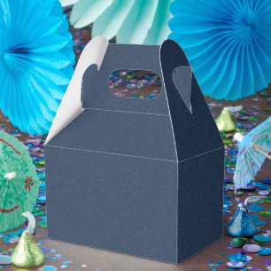 Eye Chasing Blue Texture Gift Ready Gable Box Desi