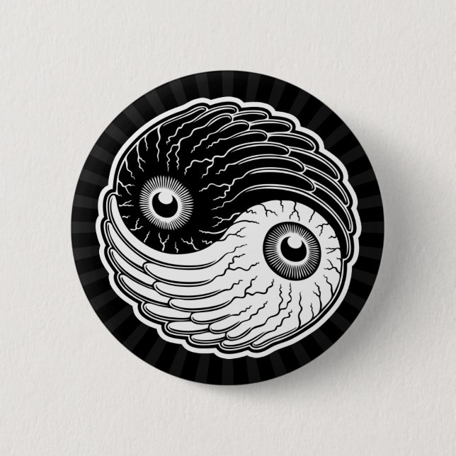 Eye-Ching 6 Cm Round Badge (Front)