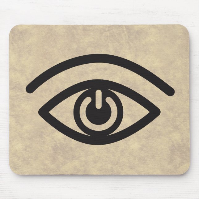 Eye Contact Mouse Pad (Front)
