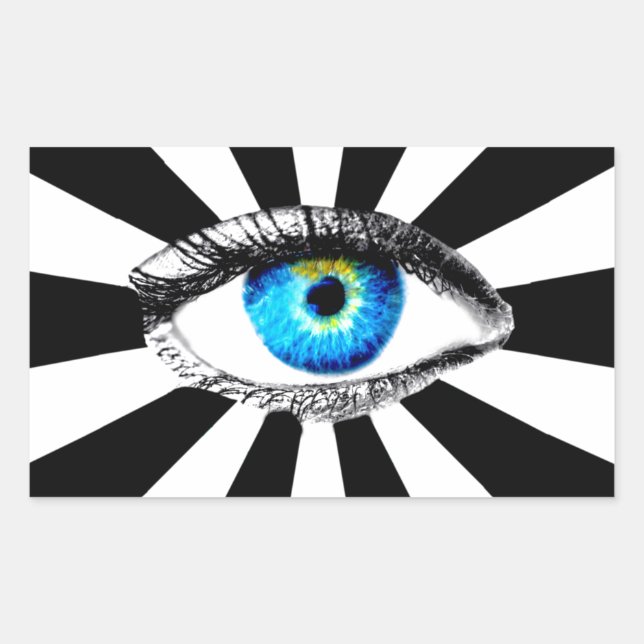 eye d...jpg rectangular sticker (Front)