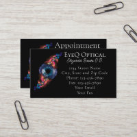 Eye Doctor | Eye Exam | Optometrist Business Card