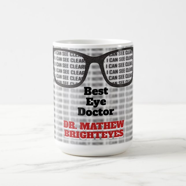 Eye Doctor Optometrist Coffee Mug (Center)