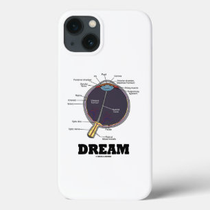 Eye Dream Anatomical Human Eyeball Humor iPhone 13 Case