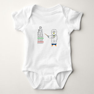 Eye Exam (optometrist) Baby Bodysuit