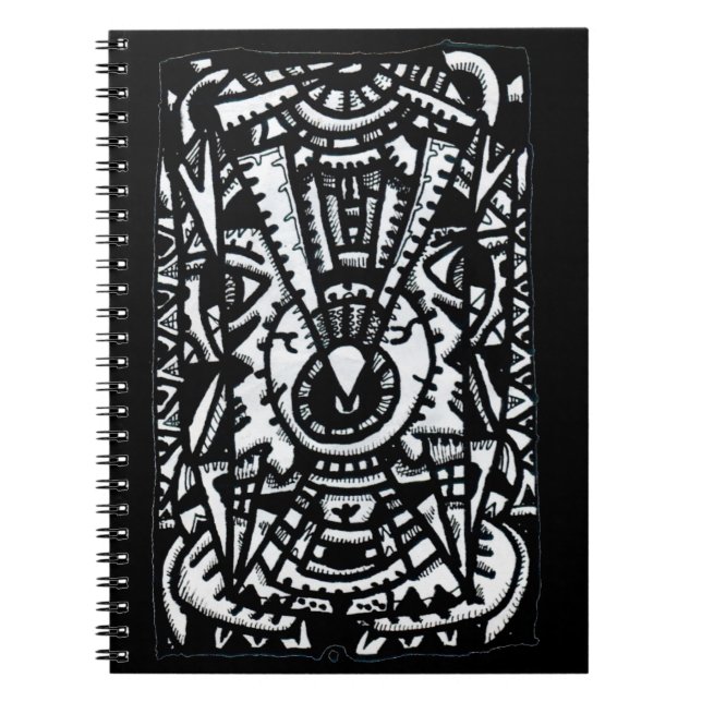 Eye-Eye. by Brian Benson Spiral Notebook (Front)