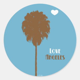 eye feel sticky classic round sticker