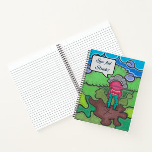 Eye Feel Stuck Notebook