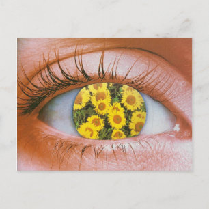 Eye-flowered Postcard
