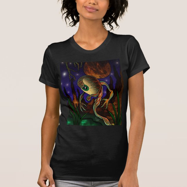 Eye Gaze Design T-Shirt (Front)
