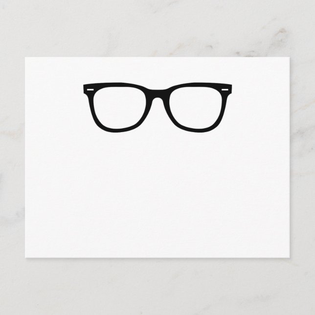 Eye Glasses Postcard (Front)
