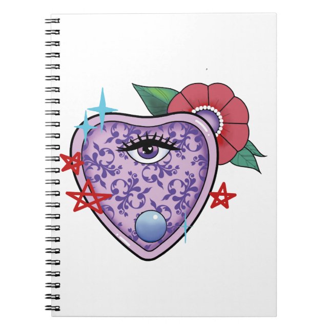 Eye Halloween  Notebook (Front)