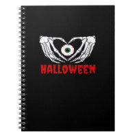 Eye Halloween - Skeleton Hands Heart