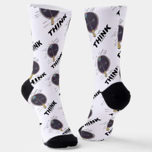 Eye (I) Think Anatomical Geek Humour Socks