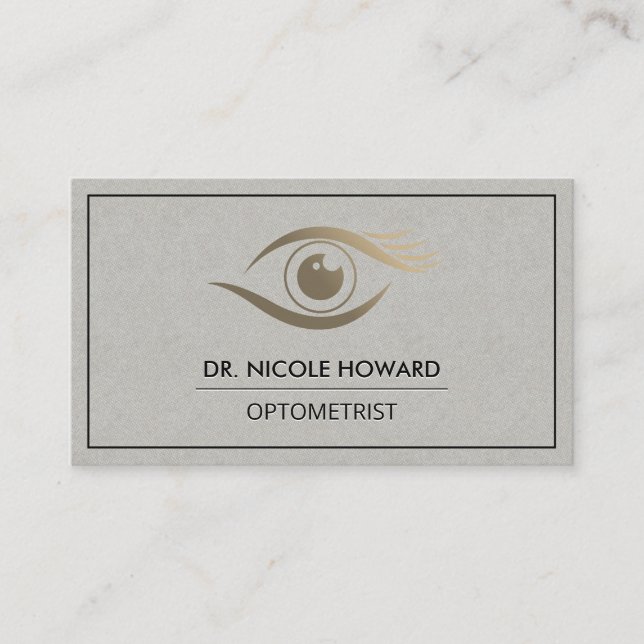 Eye Illustration Business Card (Front)