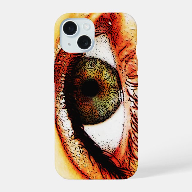 Eye iphcnm iPhone 15 case (Back)