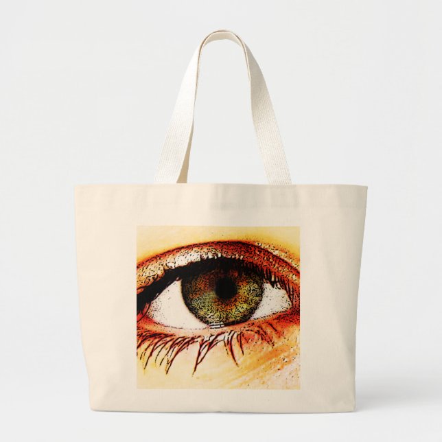Eye jtcna large tote bag (Front)