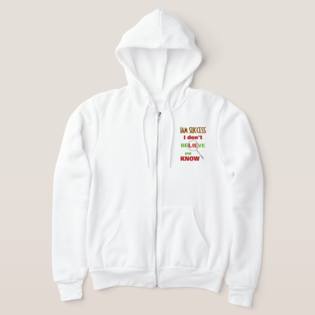 EYE KNOW HOODIE (Laydown)