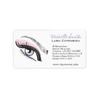 Eye long eyelashes Lash extension icon