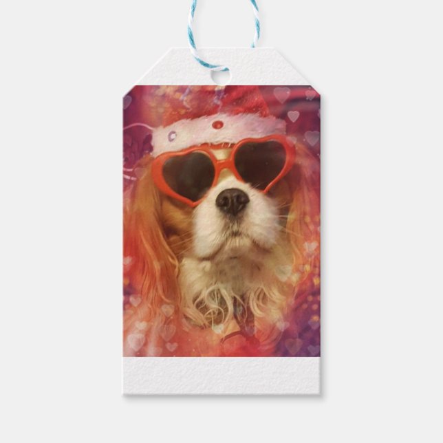 Eye-Love-Cavalier Gift Tags (Front)