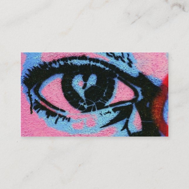 Eye- Makeup Artist Business Card (Front)