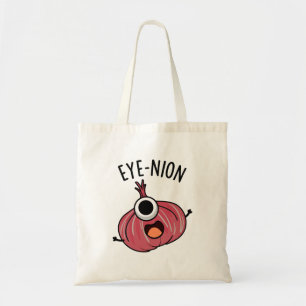 Eye-nion Funny Onion Pun Tote Bag