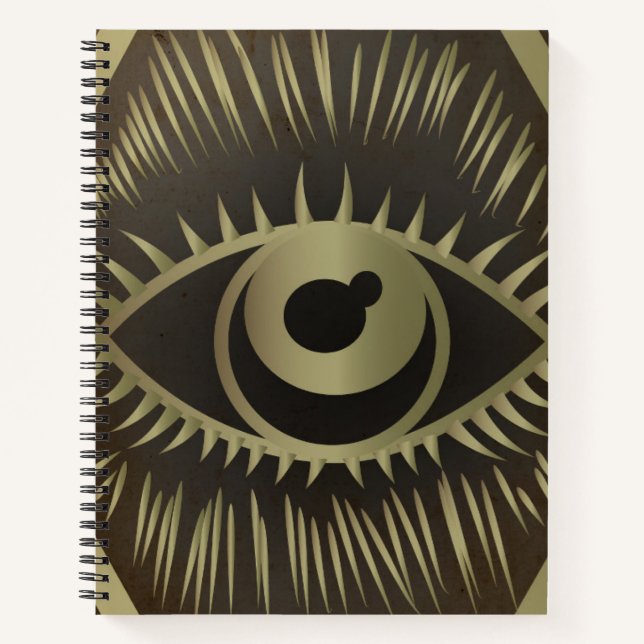 Eye Notebook, Mystical Journal for Creative (Front)