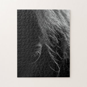 Eye Of A Horse Jigsaw Puzzle