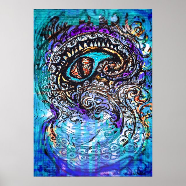 Eye of a Sea Monster Poster (Front)