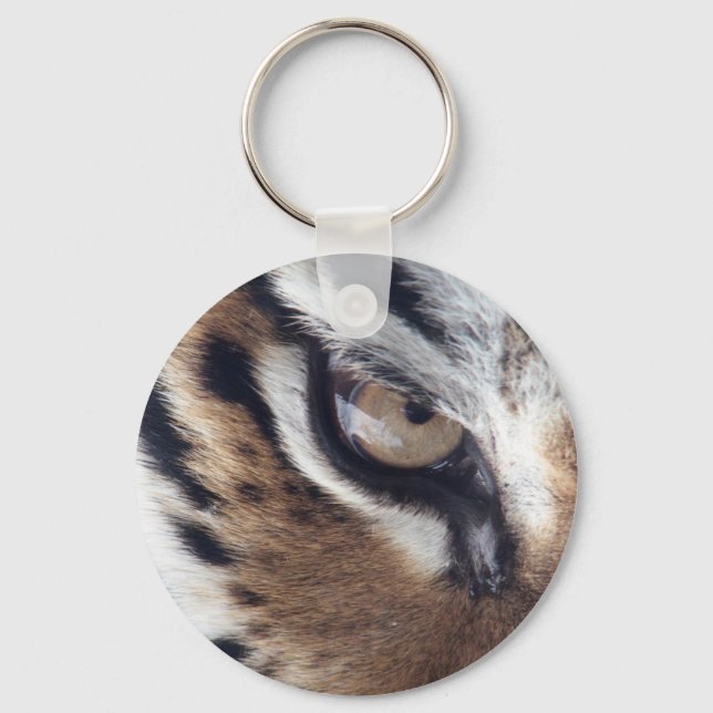 Eye of a Tiger Key Ring (Front)