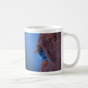 Eye of Chestnut Horse Equine Photo Coffee Mug
