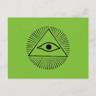 Eye Of God Postcard